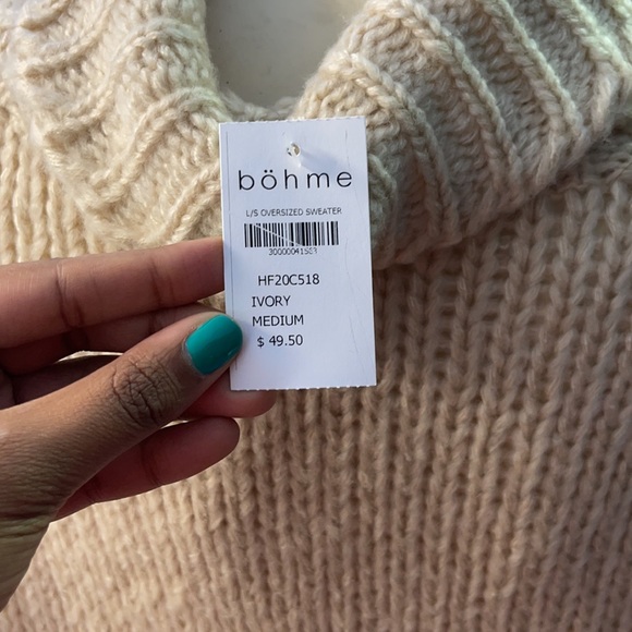 Turtle neck knit sweater - Picture 4 of 4